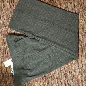 Cabi Grey Zipper in Back Pants NWT Size 12